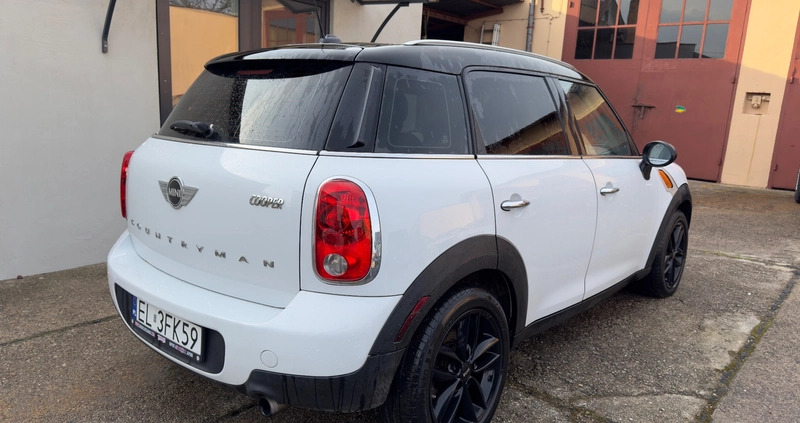MINI Countryman cena 35900 przebieg: 179000, rok produkcji 2013 z Łódź małe 67